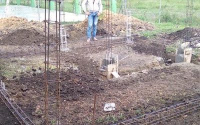 Tamiahua: Continúan los trabajos de construcción de los baños de la Escuela Primaria Rafael Delgado