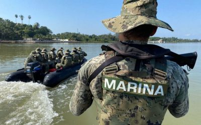 Personal de la fuerza naval del golfo y unidades componentes dan inicio a la operación “En la Mar”