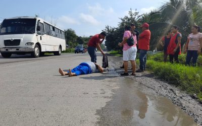 Atropellan a Doña Teresa