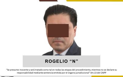 Imputado Rogelio “N”, Ex Secretario de Gobierno, como presunto responsable de los delitos de peculado y ejercicio indebido del servicio público