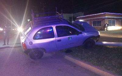Irresponsable hiere a su hija de 3 años por exceso de velocidad