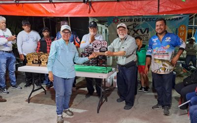 CONCLUYÓ EL XVI TORNEO DE PESCA DE ROBALO