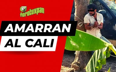 Amarran al Cali en Zapote Bueno