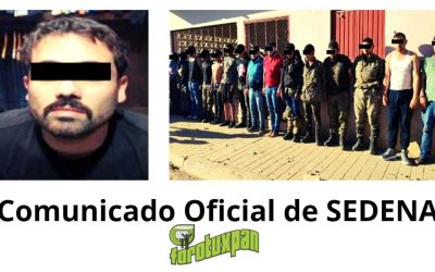 Acciones realizadas durante el arresto de OVIDIO «X»