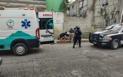 Noticia del Albañil que cayó del andamio en Colombia