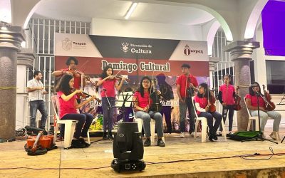 Diversos artistas se presentaron en el Domingo Cultural
