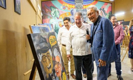 Gobierno de Tuxpan y la Sociedad Veracruzana de Caricaturistas A.C, rinden homenaje al caricaturista Fernando Morales