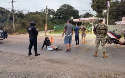 Embisten a un motociclista en la Tuxpan-Tampico