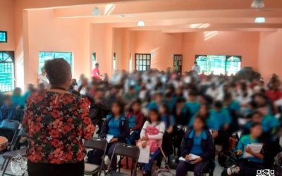 Tamiahua: Llevan charlas educativas a escuelas 