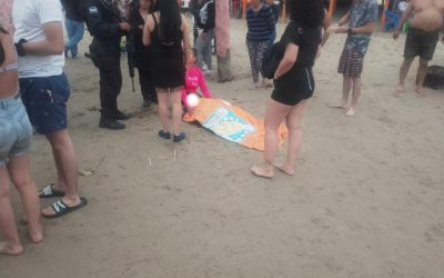 Noticia del niño atropellado en la playa