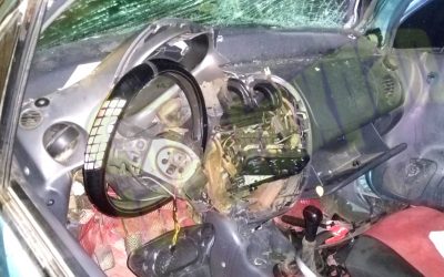 Empleado del Ayuntamiento se estrella en su MATIZ y muere