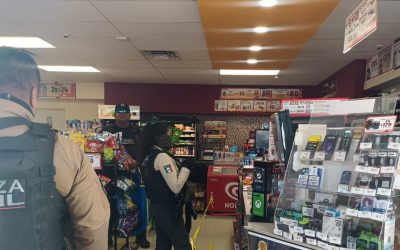 ASALTAN DOS OXXOS Y UNA FARMACIA GUADALAJARA
