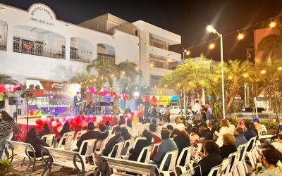 Un éxito la Noche Bohemia del Festival de San Valentín, en el Parque Reforma