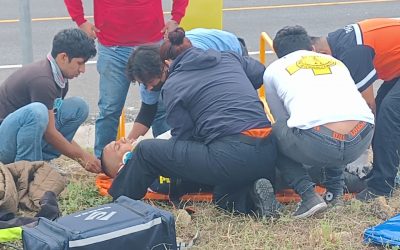 Se derrapa en la Tuxpan-Tampico