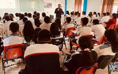 Capacita UECS a alumnos de la Escuela Secundaria General No.1 Emiliano Zapata