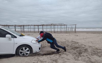 En Tamiahua se cuida a los bañistas