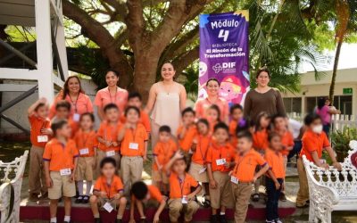 DIF Tuxpan inaugura la Biblioteca “El Rincón de la Transformación”