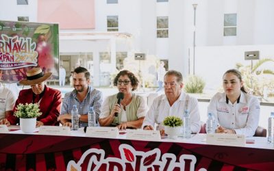 Fue presentado el comité central del carnaval Tuxpan 2023 ¡que siga la alegría!