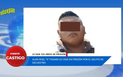 Le dan 120 años de prisión a ALAN por SECUESTRO