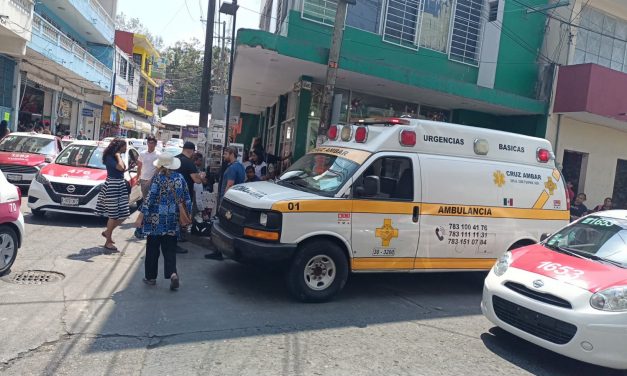 Lesionan a pareja de la tercera edad en el centro de Tuxpan