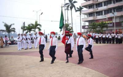 En Lunes Cívico se conmemoró el 85 Aniversario de la Expropiación Petrolera