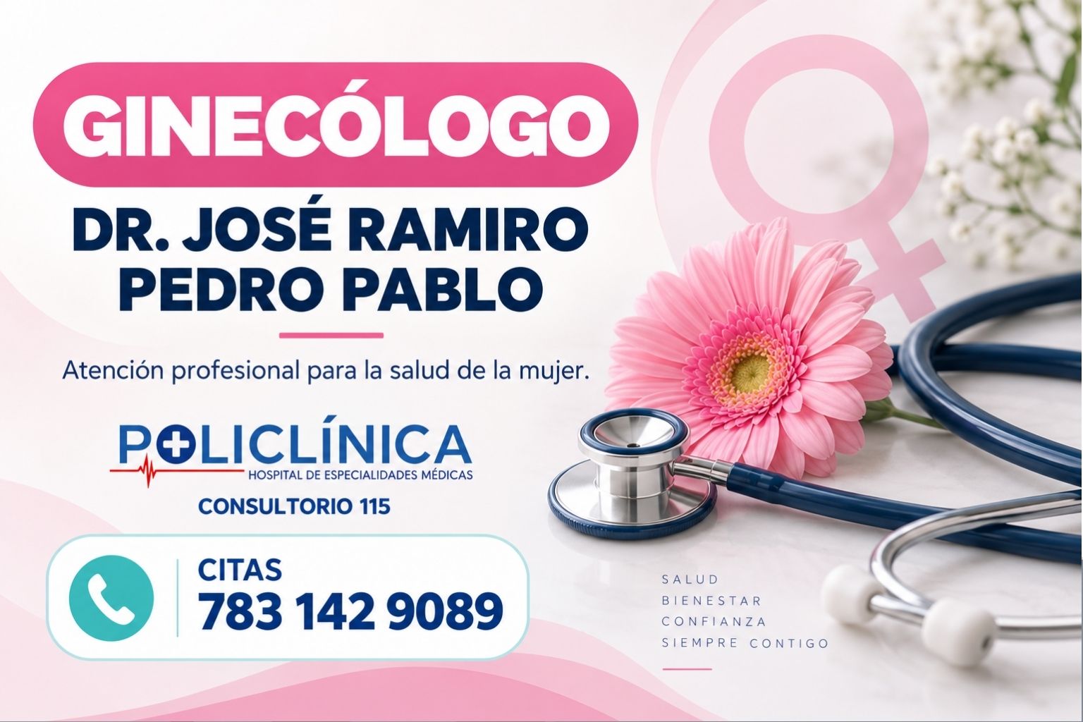 Dr. José Ramiro Pedro Pablo – Ginecología y Obstetricia