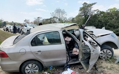 Tres mujeres resultan heridas tras accidente en la carretera a Tuxpan