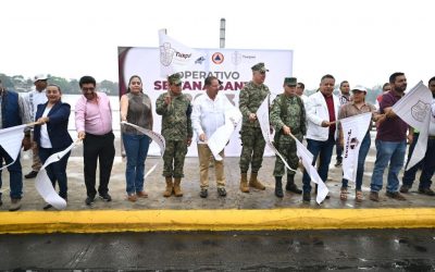 Dan banderazo de inicio del “Operativo Semana Santa 2023”