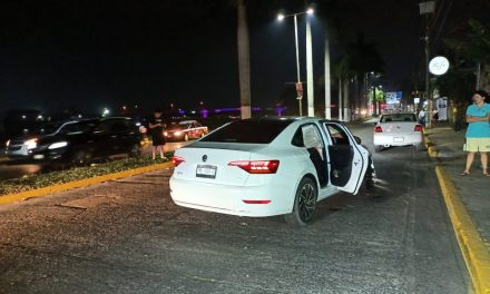 Accidente automovilístico en Tuxpan, Veracruz pudo haber sido una tragedia