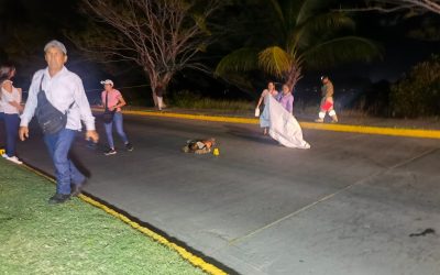 Lo atropellan y muere: Aún no lo identifican
