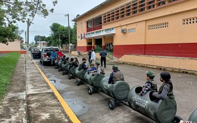Trenecito de la SEDENA estará en Tamiahua