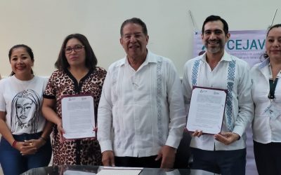 Gobierno de Tuxpan firma importante convenio con el Centro Estatal de Justicia Alternativa de Veracruz (CEJAV)