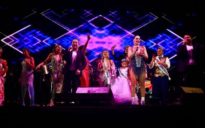 Mariana Seoane y Aarón Y Su Grupo Ilusión ya son parte del éxito extraordinario del Carnaval Tuxpan 2023