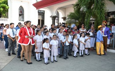Realizan acto cívico por el Día del Estudiante
