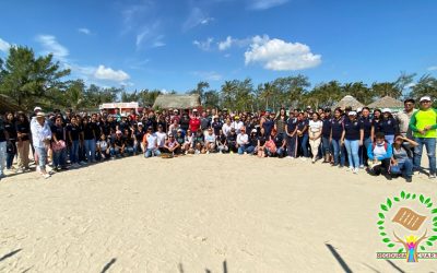 ¡Importante labor de limpieza y conservación de nuestras playas!
