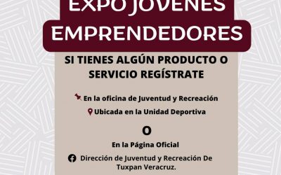 Jueves 15 y viernes 16 de junio se realizará una edición más de la “Expo Jóvenes Emprendedores”