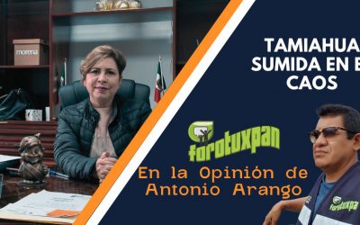 Tamiahua sumida en el caos