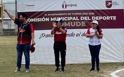 SE INAUGURA EL SEGUNDO TORNEO INFANTIL Y JUVENIL DE BEISBOL EN EL PEPE BACHE DE TUXPAN VERACRUZ