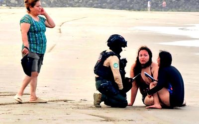 Las garras del Atlántico arrastran a un hombre hacia la muerte