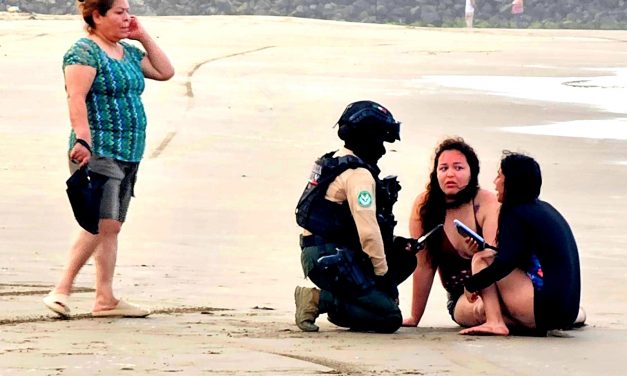 Las garras del Atlántico arrastran a un hombre hacia la muerte