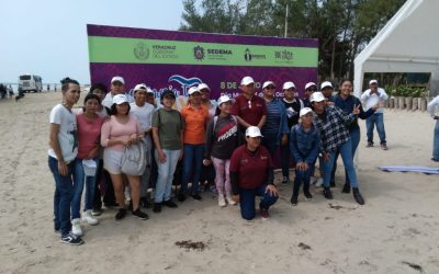Limpian playas en conmemoración por el Día Mundial de los Océanos