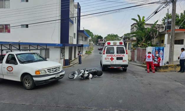 Accidente en la Benito Juárez