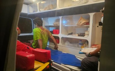 Hombre electrocutado en Tuxpan se niega a ser hospitalizado: Un acto de valentía inusual