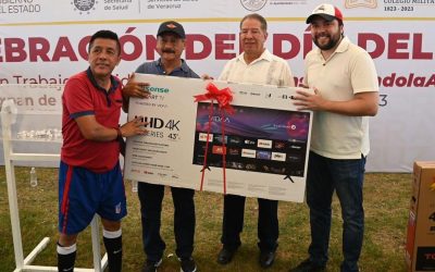 Alcalde José Manuel Pozos Castro reconoció la labor comprometida de los trabajadores del Sector Salud y los felicitó por el Día del Padre