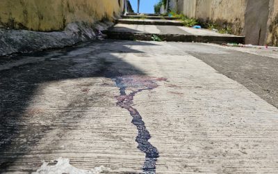 Hombre en estado de ebriedad sufre accidente en el callejón Alatriste