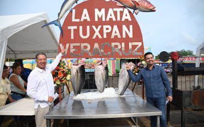 Alcalde José Manuel Pozos Castro y el subsecretario de Promoción Turística, Héctor Aguilera Lira, inauguraron el “Festival Gastronómico del Pescador 2023”