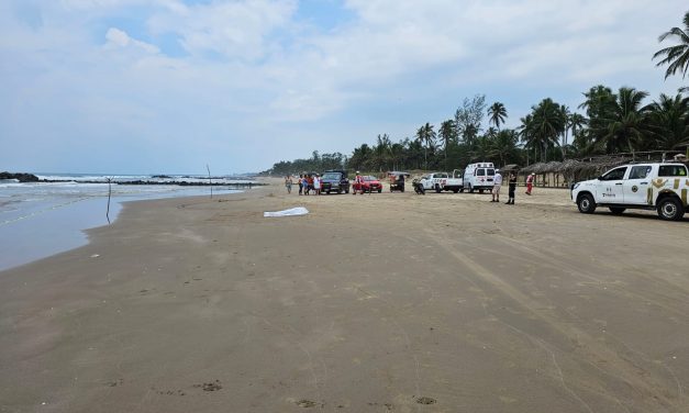 Joven turista muere ahogado en la playa de Tuxpan