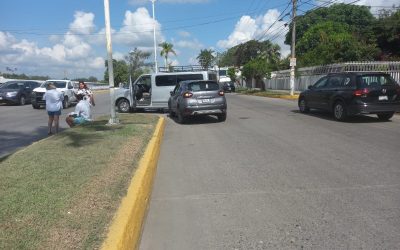Choque tempranero en el Bule