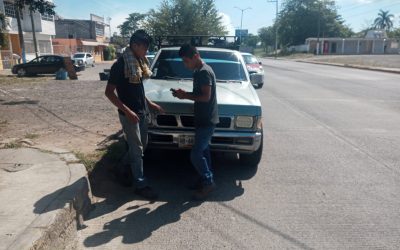 ¡Choque en la carretera Tuxpan Tamiahua sin heridos!