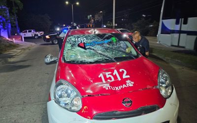 ¡BRUTAL! TAXISTA MATA A ALBAÑIL
